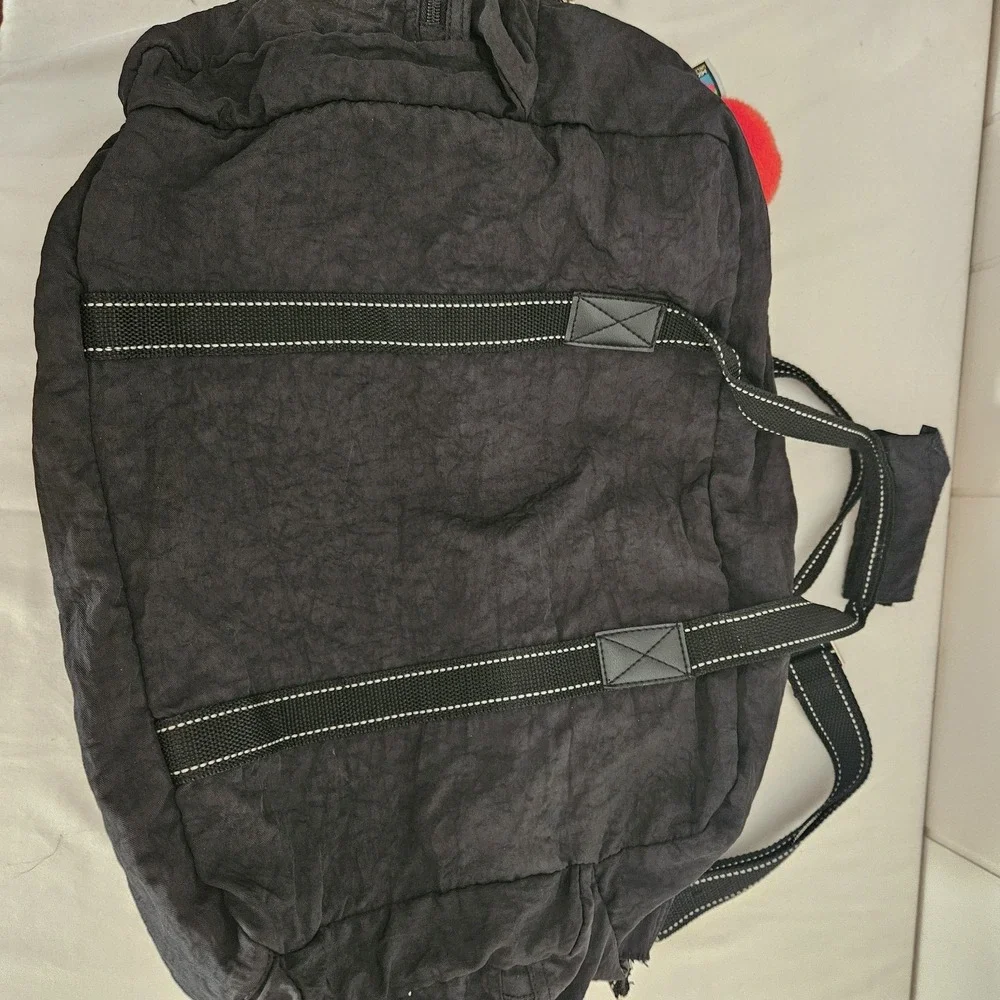 Disney Mickey Mouse Unlimited Vintage 90s Black Duffle Bag